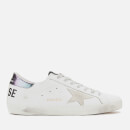 Golden Goose Deluxe Brand Men's Superstar Trainers - White Leather/Golden Goose Printed