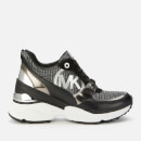 MICHAEL MICHAEL KORS Women's Mickey Chunky Running Style Trainers - Sterling