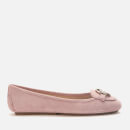 MICHAEL MICHAEL KORS Women's Lillie Moc Suede Flats - Sunset Peach