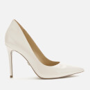 MICHAEL MICHAEL KORS Women's Keke Patent Leather Court Shoes - Light Cream