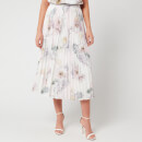 Ted Baker Women's Maziiy Woodland Pleated Midi Skirt - Pink