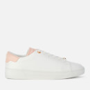 Ted Baker Women's Zenip Leather Low Top Trainers - White