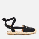 Charlotte Olympia Women's Kitty Espadrilles - Black/Cream