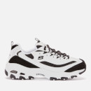 Skechers Women's D'Lites March Forward Trainers - White/Black