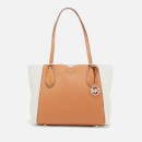 MICHAEL MICHAEL KORS Women's Mae Medium Tote Bag - Vanilla/Acrn