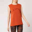 The Upside Women's Rust Muscle Tank Top - Fire Brick