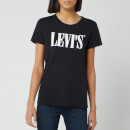 Levi's Women's The Perfect T-Shirt 90s Logo - Caviar