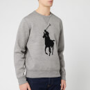 Polo Ralph Lauren Men's Large Logo Sweatshirt - Battalion Grey Heather