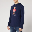 Polo Ralph Lauren Men's Bear Logo Pop Over Hooded Top - Cruise Navy