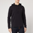 Polo Ralph Lauren Men's Hooded Jersey Pop Over - Polo Black