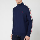 Polo Ralph Lauren Men's Tape Detail Quarter Zip Sweatshirt - Newport Navy/Polo Sport