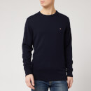 Tommy Hilfiger Men's Luxury Touch Knitted Crew Neck Jumper - Desert Sky