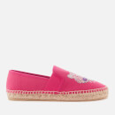 KENZO Women's Tiger Head Elastic Espadrilles - Pink
