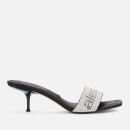Alexander Wang Women's Jessie Black/Crystal Mule Sandal - Black
