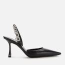 Alexander Wang Women's Nova Low Sling Back Mid Heels - Black