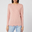 Superdry Women's Ellis Lace Long Sleeve Top - Vintage Blush