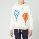Lanvin Men's Babar Balloons Print Hoodie - White