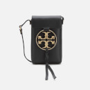 Tory Burch Women's Miller Metal Phone Cross Body Bag - Black