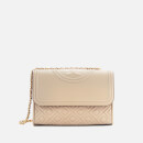 Tory Burch Women's Fleming Small Convertible Shoulder Bag - Light Taupe