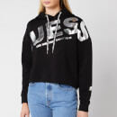 Guess Women's Isadora Fleece Hoody - Jet Black