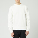 Y-3 Men's Back Logo Crew Neck Sweatshirt - White