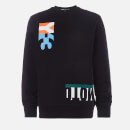 Y-3 Men's Swim M-Cut Crew Neck Sweatshirt - Black