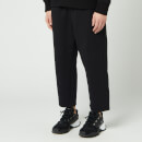 Y-3 Men's Classic French Terry Cropped Pants - Black