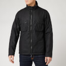 Barbour International Men's Tennant Wax Jacket - Black