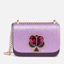 Kate Spade New York Women's Nicola Glitter Twistlock Bag - Candied Lilac