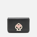 Kate Spade New York Women's Nicola Twistlock Flap Card Case - Black