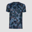MP Training Men's Camo T-Shirt - Washed Blue - S