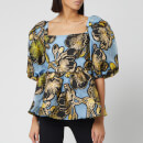 Stine Goya Women's Irene Organza Top - Jasmine Gold