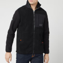 Superdry Men's Sherpa Desert Modern Zip Through Top - Black
