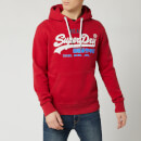 Superdry Men's Vintage Label Desert Hoody - Chilli Pepper