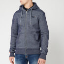 Superdry Men's Orange Label Classic Zip Hoody - Rich Navy Twill
