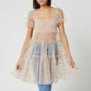 Free People Women's Starbright Tunic Top - Gold