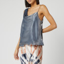 Free People Women's Shimmy Shimmy Tank Top - Silver