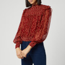 Free People Women's Roma Blouse - Red