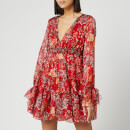 Free People Women's Closer To The Heart Mini Dress - Red