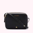 Lulu Guinness Women's Lip Pin Cole Cross Body Bag - Black