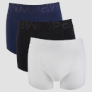 MP Men's Sport 3 Pack Boxers - Black/White/Navy