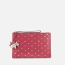 Radley Women's Regents Row Medium Zip Top Clutch Bag - Raspberry