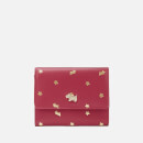Radley Women's Ditsy Dog Foil Small Trifold Purse - Raspberry