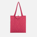 Radley Women's Ditsy Dog Foil Foldaway Tote Bag - Raspberry