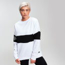 MP Power Women's Colour Block Sweatshirt - White