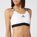 adidas Women's DRST Branded Bra - White