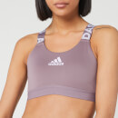 adidas Women's DRST Branded Bra - Legacy Purple