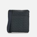 Armani Exchange Men's All Over Print Cross Body Bag - Navy