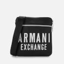 Armani Exchange Men's Small Cross Body Bag - Nero