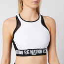 P.E Nation Women's Centre Forward Sports Bra - White
